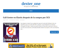Tablet Screenshot of dexter-one.net